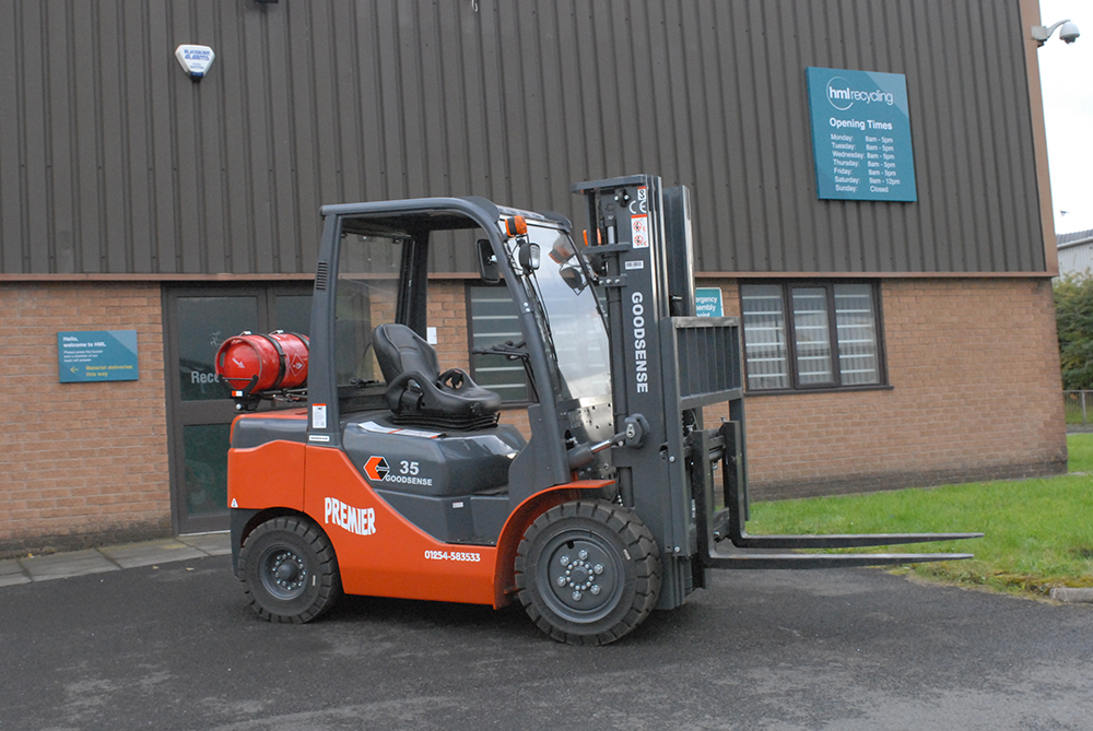 Brand new forklift!