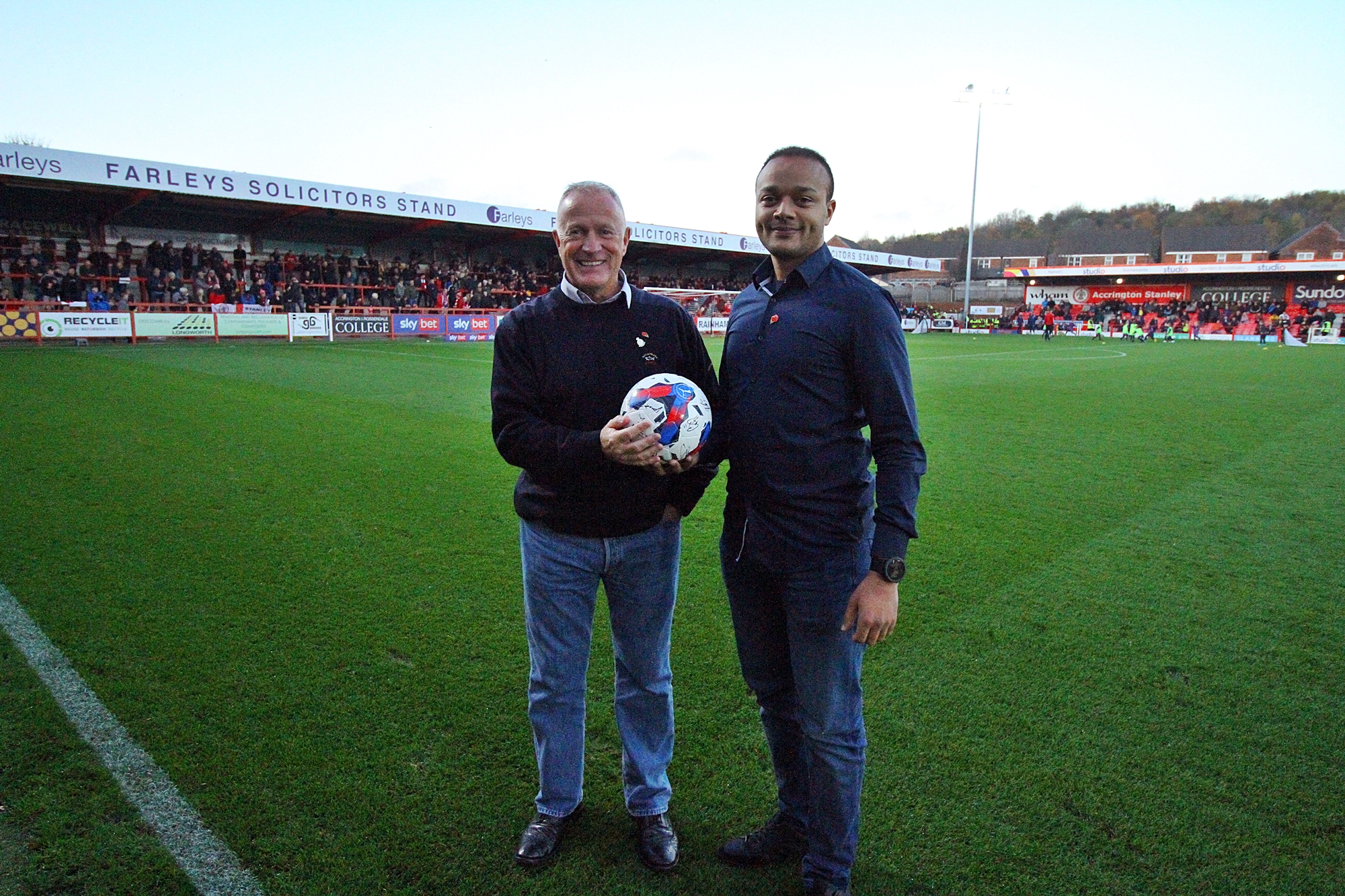 HML Proud Sponsor Match Days at Accrington Stanley