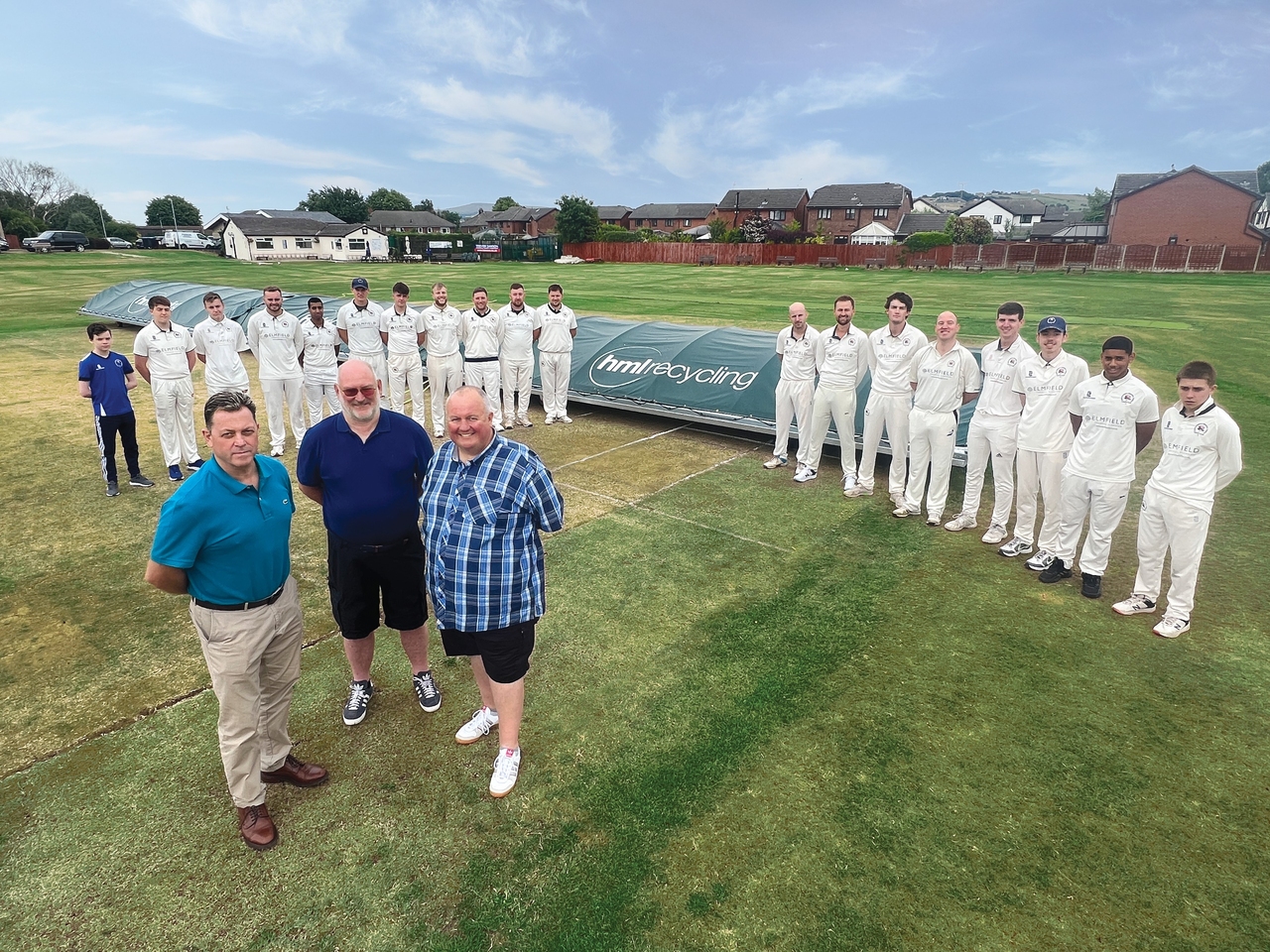 HML Recycling agree £5,000 deal to sponsor wicket covers at local cricket club